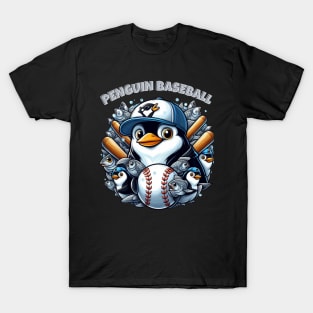 penguin baseball T-Shirt